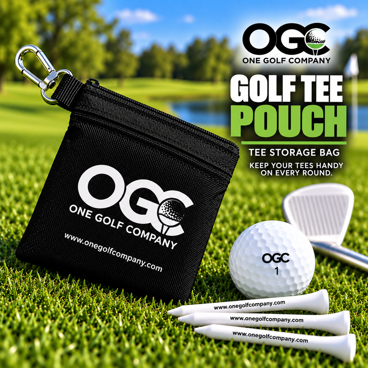 Golf Tee Pouch onegolfcompany