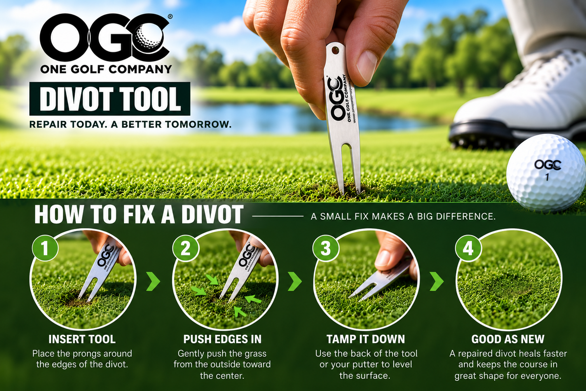 Aluminum Divot Tool onegolfcompany