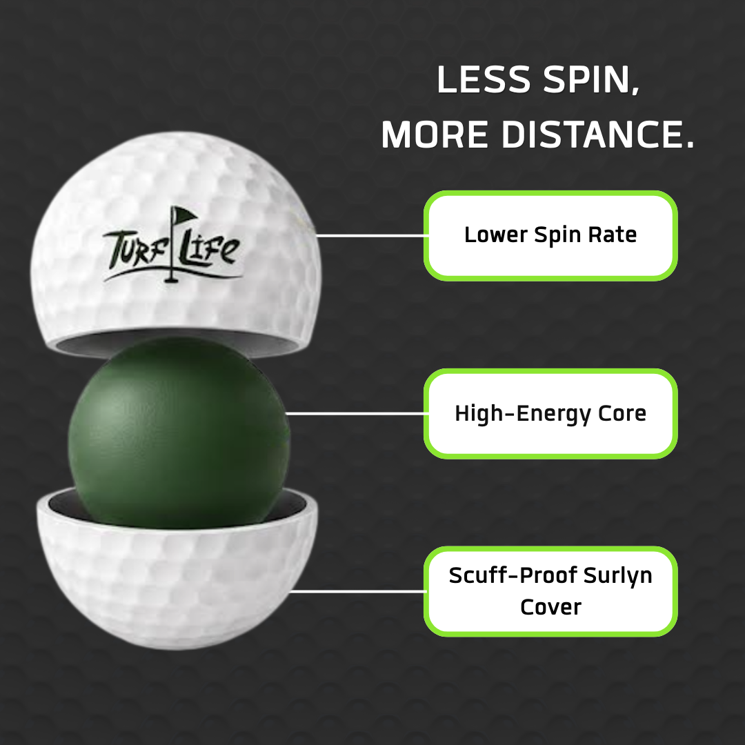 Special Edition Turf Life 2-Piece Golf Ball