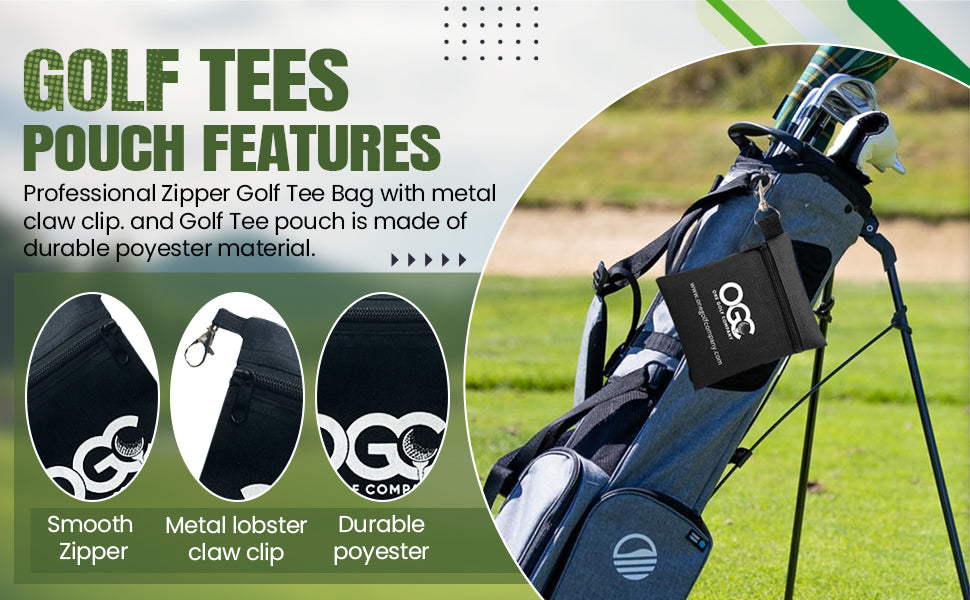 Golf Tee Pouch